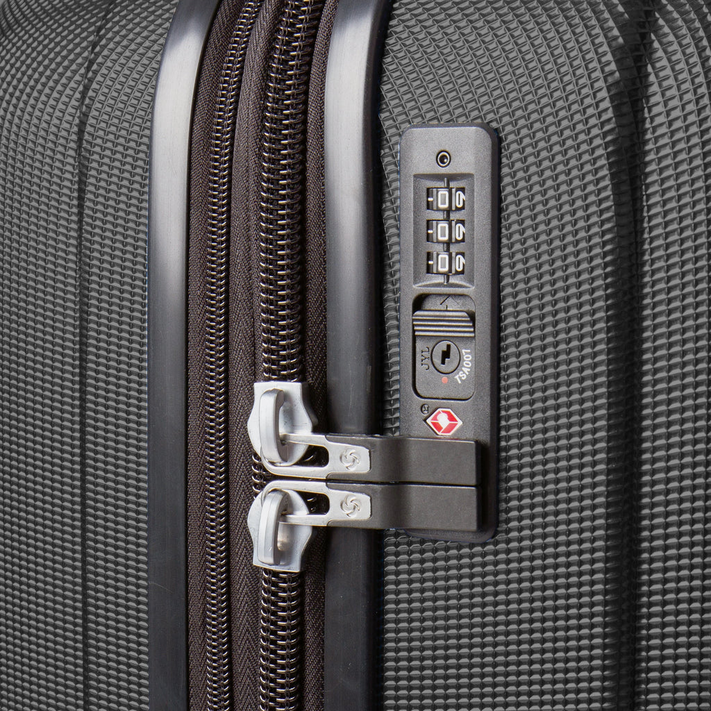 2025 Samsonite Omni 3.0 – Juego de maletas expandibles con ruedas, 2 piezas (Equipaje de mano y Grande)
