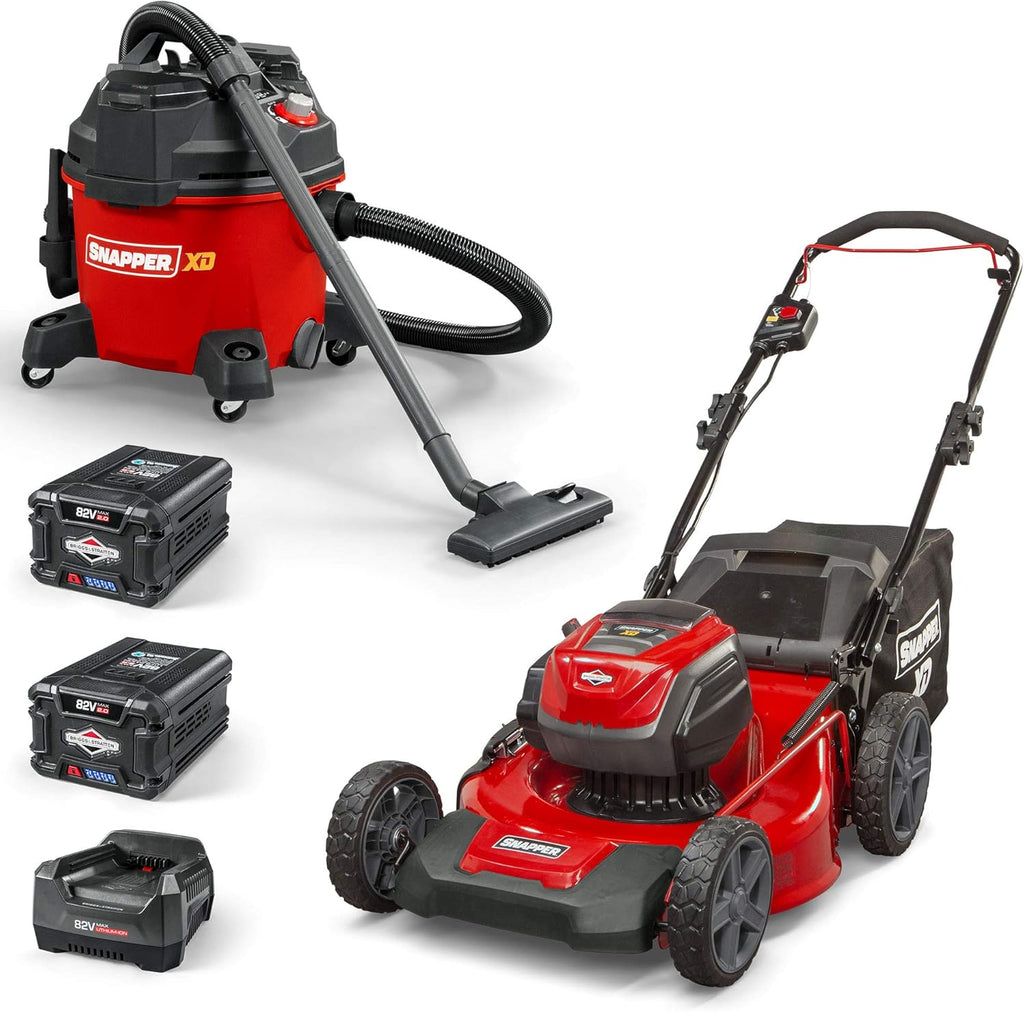 2025 Snapper XD 82V MAX Cortadora de Césped Eléctrica a Batería de 21"