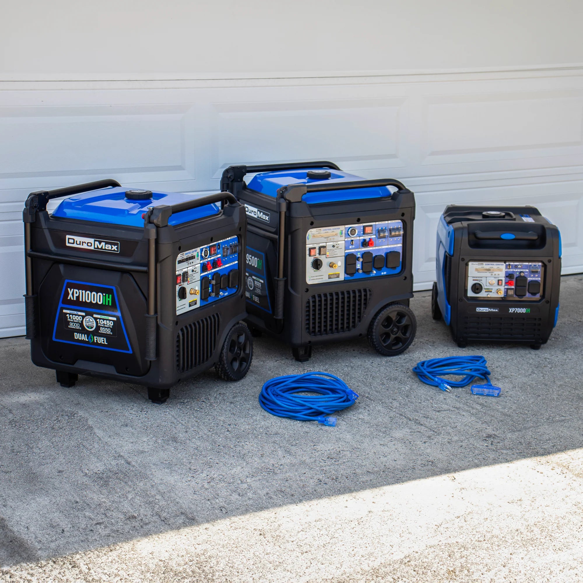 2025 Generador Inverter Portátil Bifuel 11 000 W con Alerta de CO