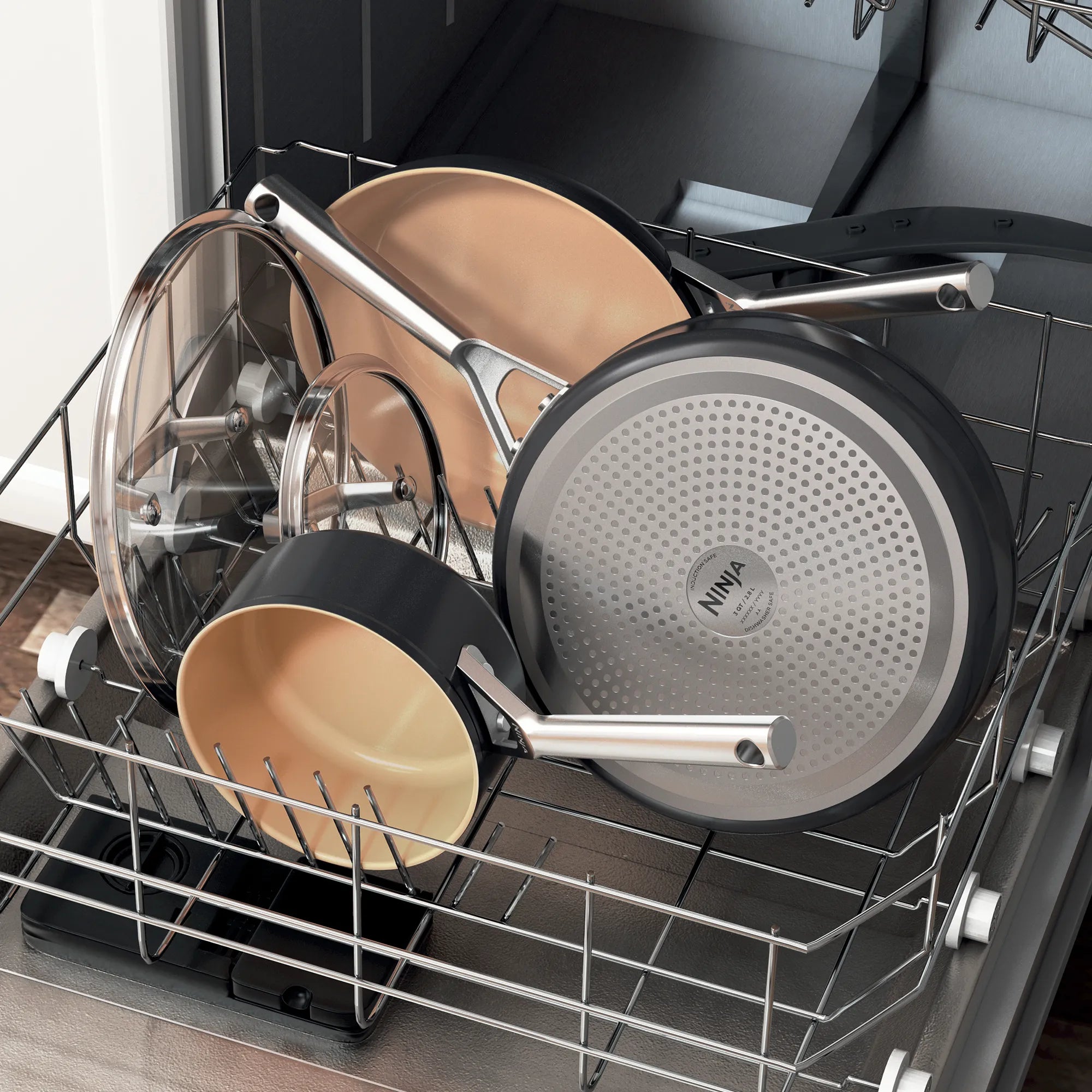 2025 Ninja Extended Life™ - Set de cocina premium de cerámica (6 piezas)