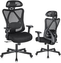 2025 Silla de Oficina Ergonómica SUNNOW, Silla de Escritorio de Malla, Silla Ejecutiva de Respaldo Alto