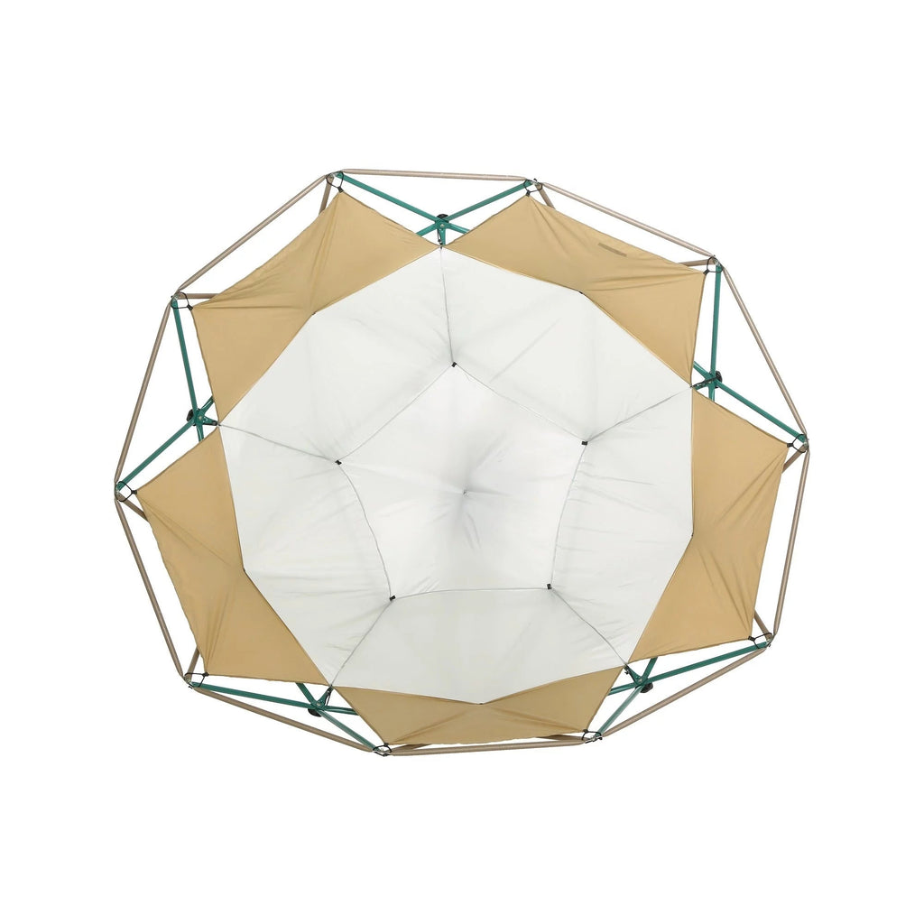 Lifetime Cúpula para Escalar al Aire Libre para Niños, 5 pies de Alto x 10 pies de Ancho con Dosel, Verde y Marrón (90612)