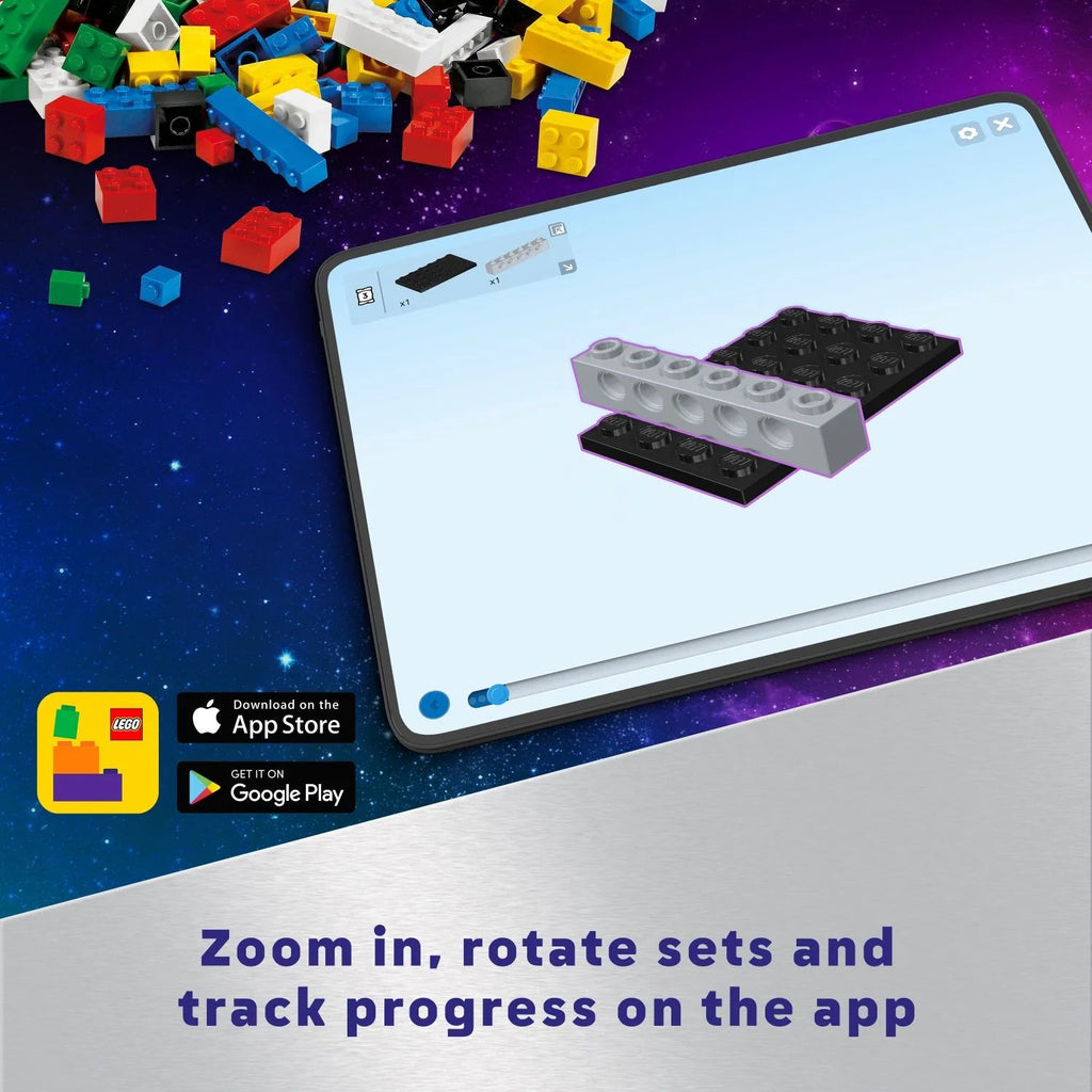 LEGO City Explorador Espacial con Rover y Vida Extraterrestre, Juguete Espacial para Niños y Niñas de 6 Años en Adelante con 2 Minifiguras, Robot y Figuras Extraterrestres, Juguete STEM de Juego Imaginativo, 60431