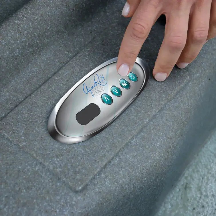 2025 Aquarest Spas, Spa Jet Square Plug and Play con ozonizador