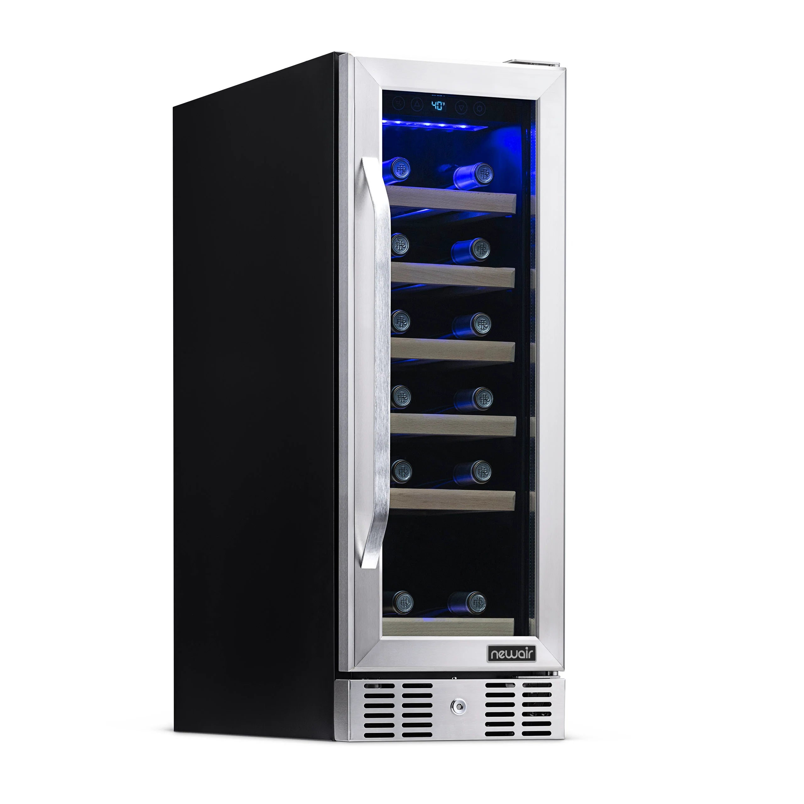 2025 Refrigerador de Vinos Empotrable Newair – Acero Inoxidable