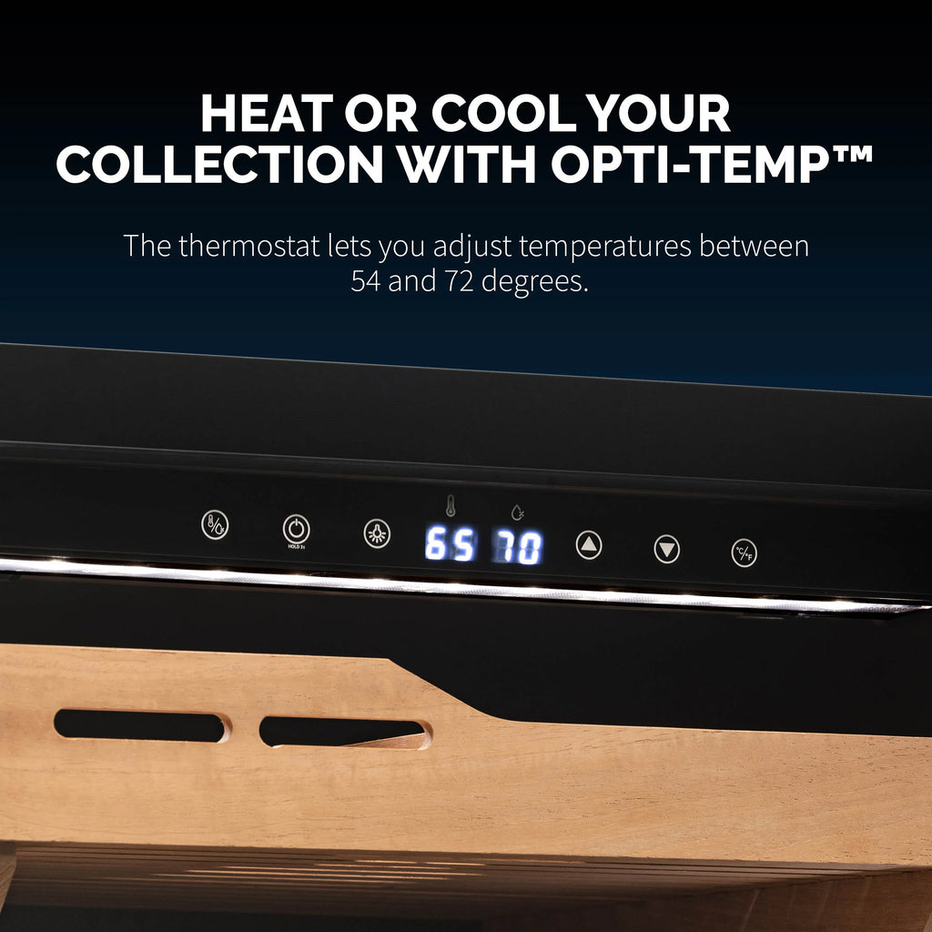2025 Newair® Humidor Eléctrico para Puros, 1,500 Unidades – Empotrable o Independiente