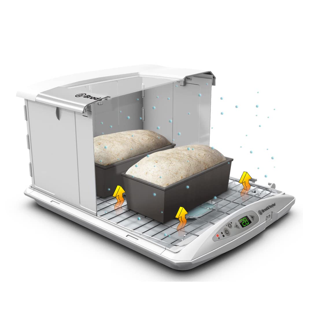 2025 Brod & Taylor Proofer y Cocinero Plegable – Fermentador y Cocción Lenta Multifunción
