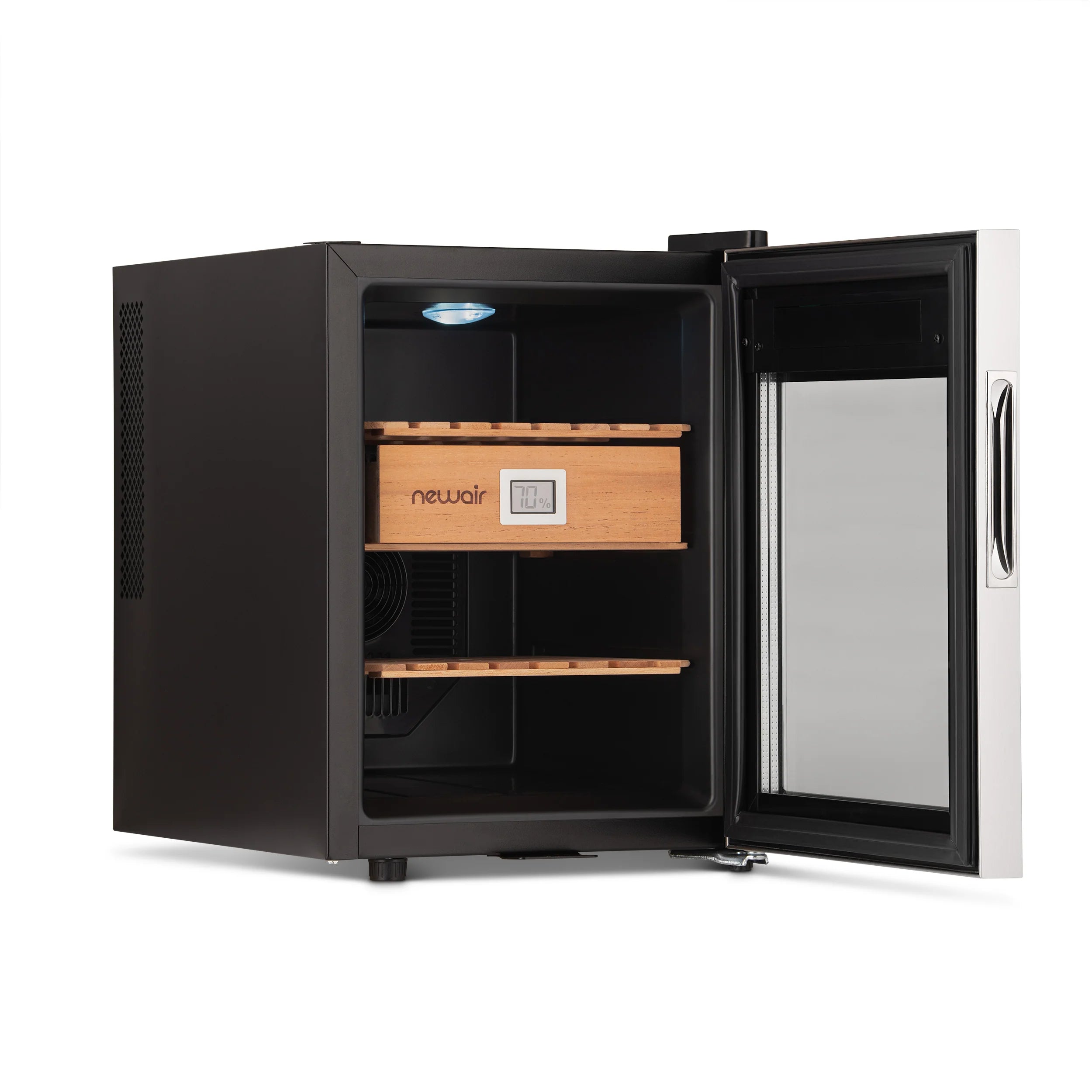 2025 Humidor eléctrico para puros Newair®, capacidad para 250 puros