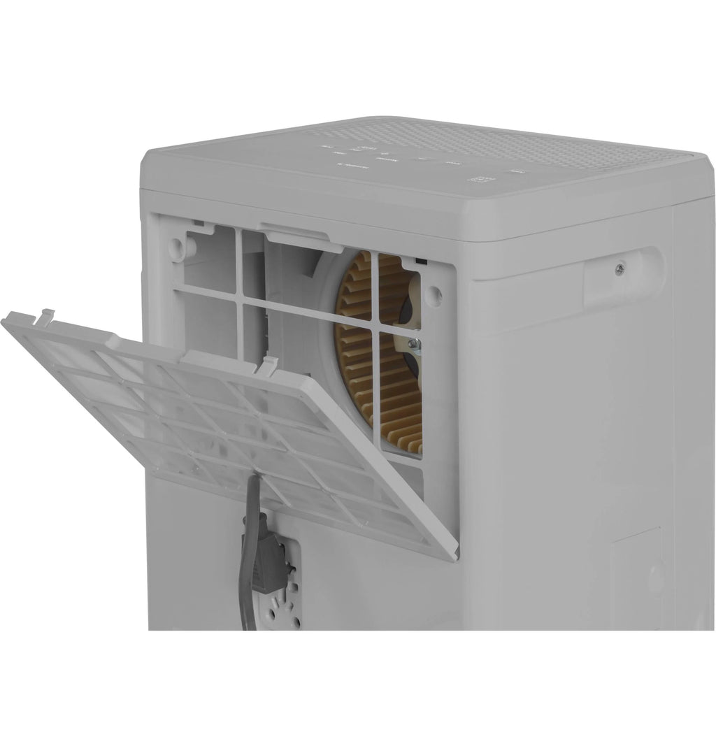 2025 GE Appliances ADHR50LB – Deshumidificador Portátil Certificado Energy Star® con Smart Dry para Espacios Húmedos