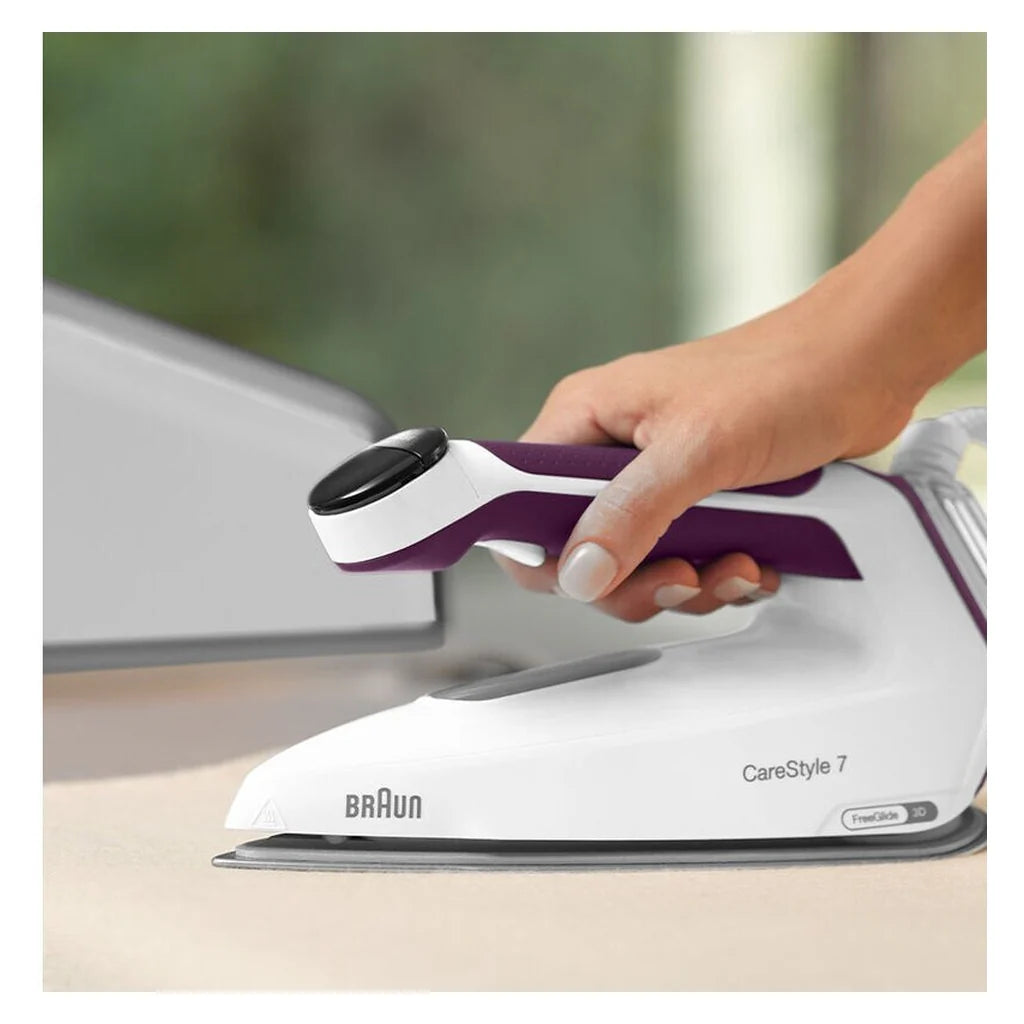2025 Centro de planchado Braun CareStyle 7 IS 7266 VI 2700 W con suela EloxalPlus Violeta