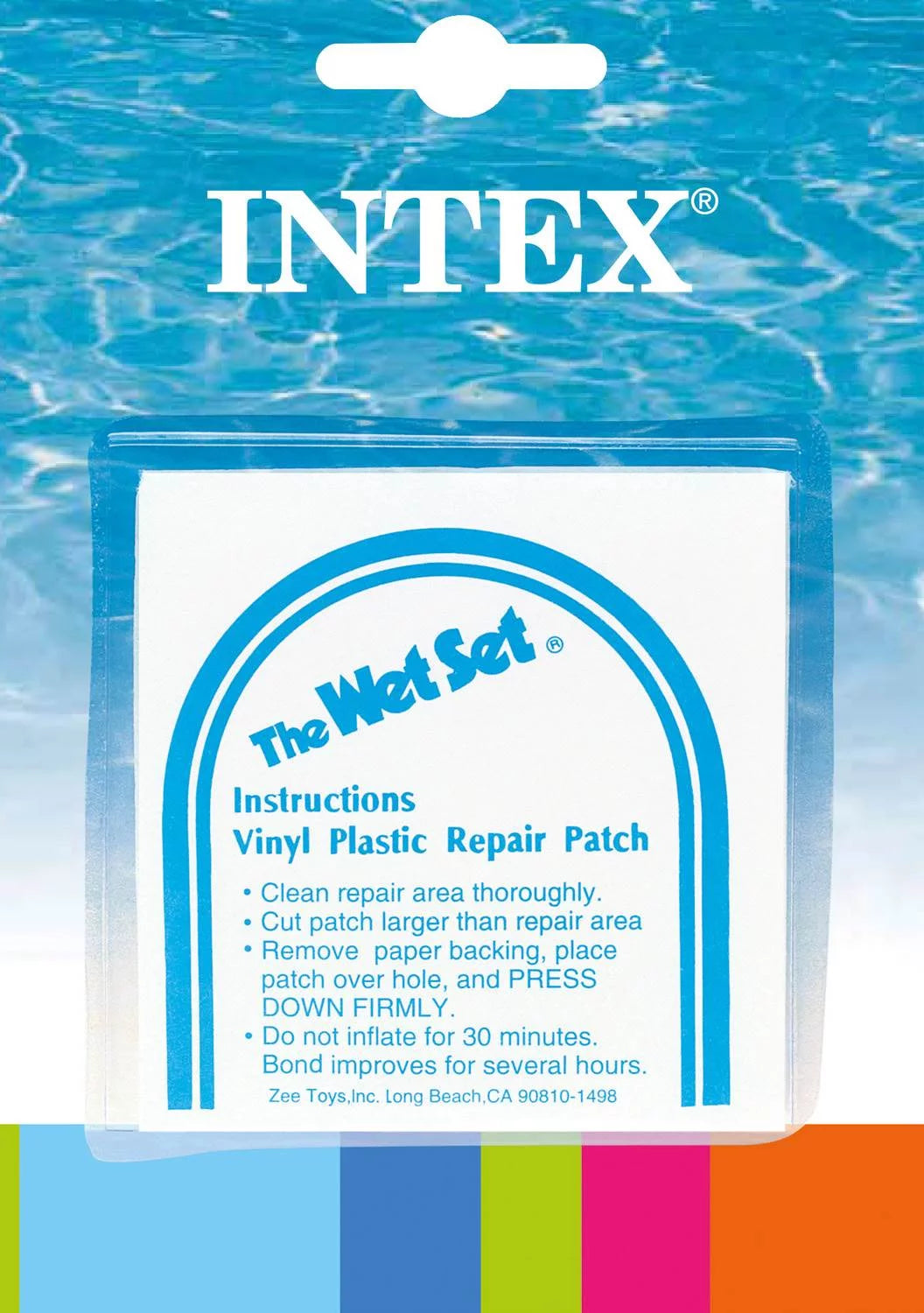 Tobogán Inflable de Agua Intex Surf ‘N Slide y Kit de Reparación de 6 Parches Wet Set