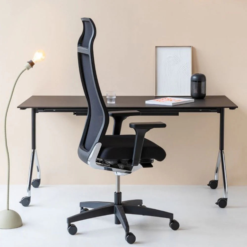 2025 Silla de Oficina Ergonómica Züco Selvio E 0146 Sillón Ejecutivo | Respaldo de Malla Alta | Configurable