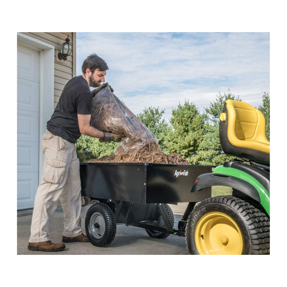 2025 Carrito volcador de acero Agri-Fab, capacidad de 750 libras