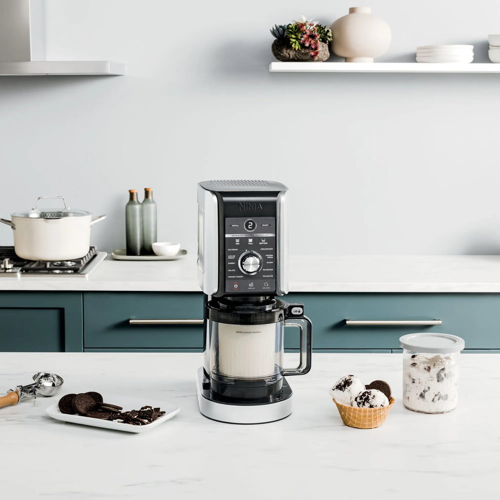 2025 Ninja CREAMi Deluxe 11 en 1 Máquina para helados y delicias congeladas