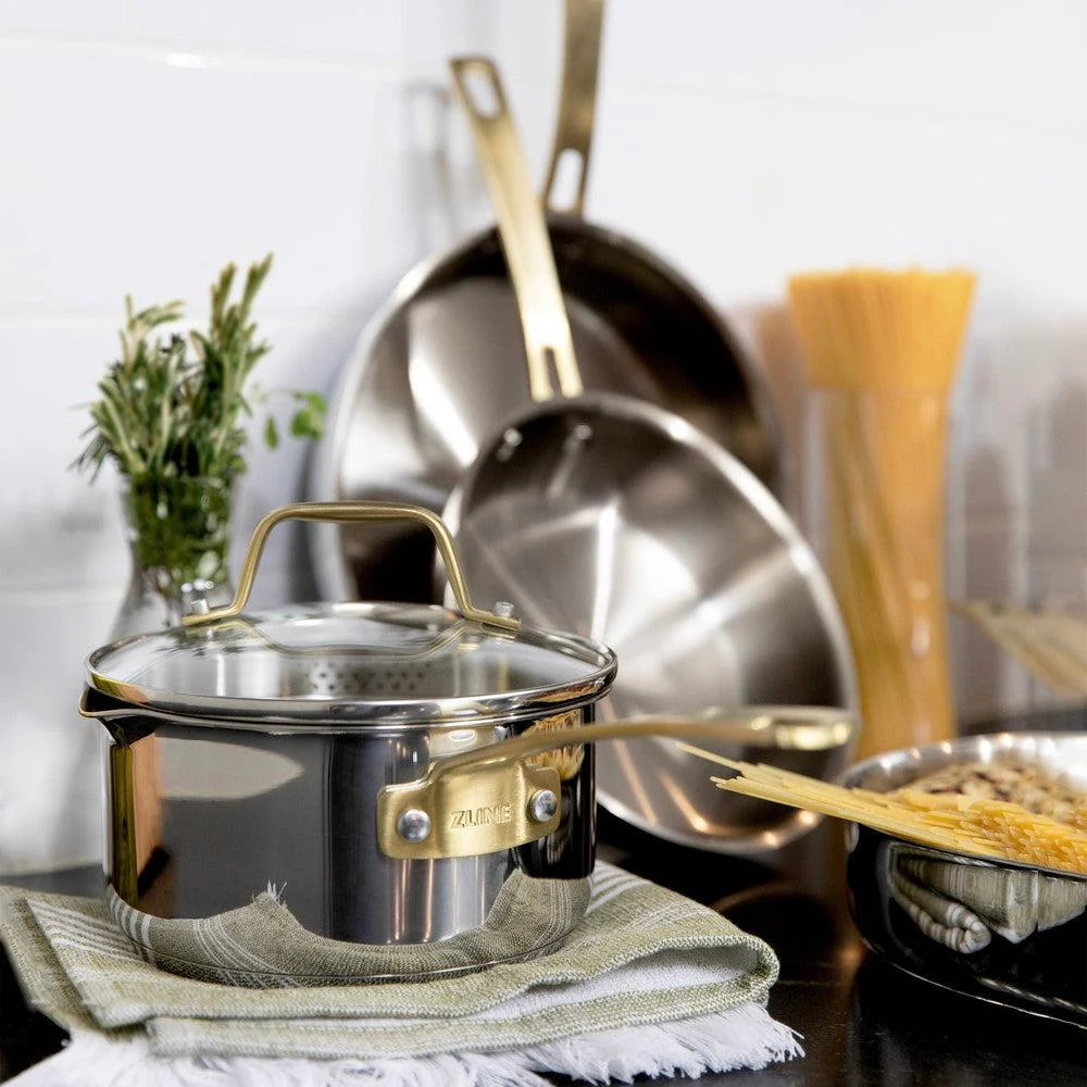 2025 Set de Cocina ZLINE de 10 Piezas en Acero Inoxidable No Tóxico (CWSETL-ST-10)