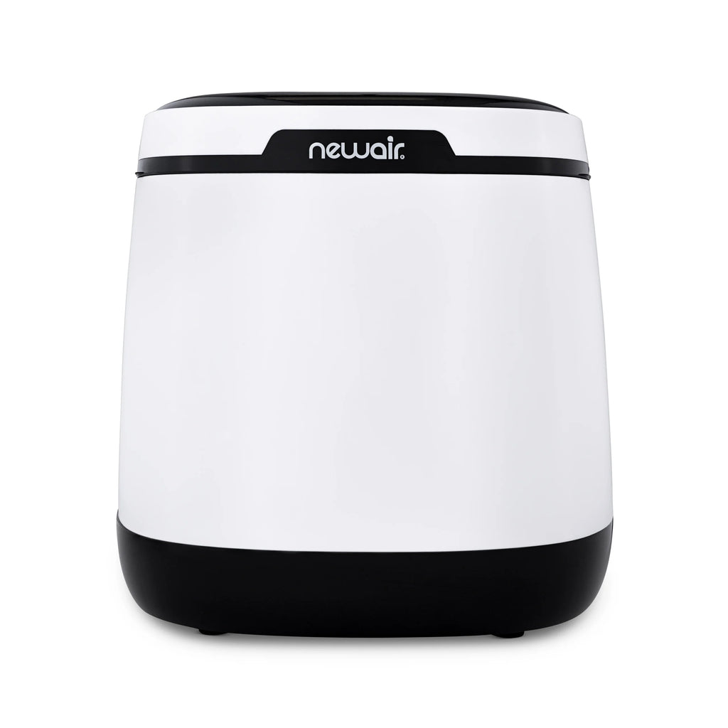 2025 Máquina de Hielo de Encimera Newair® – Cubos de Hielo en Forma de Bala, Blanco