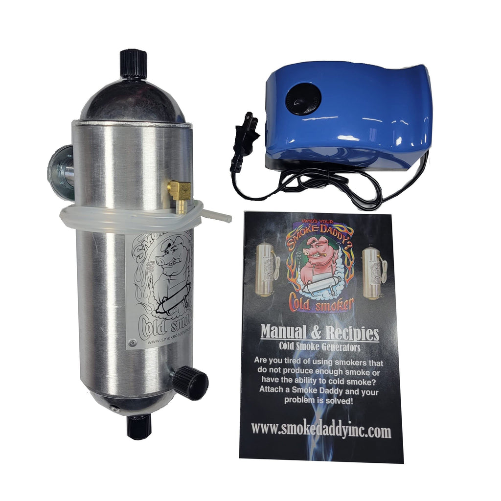 Smoke Daddy Big Kahuna Generador de Humo en Frío o Caliente | Accesorio para BBQ que Funciona con Cualquier Parrilla Exterior | Accesorio Eléctrico para