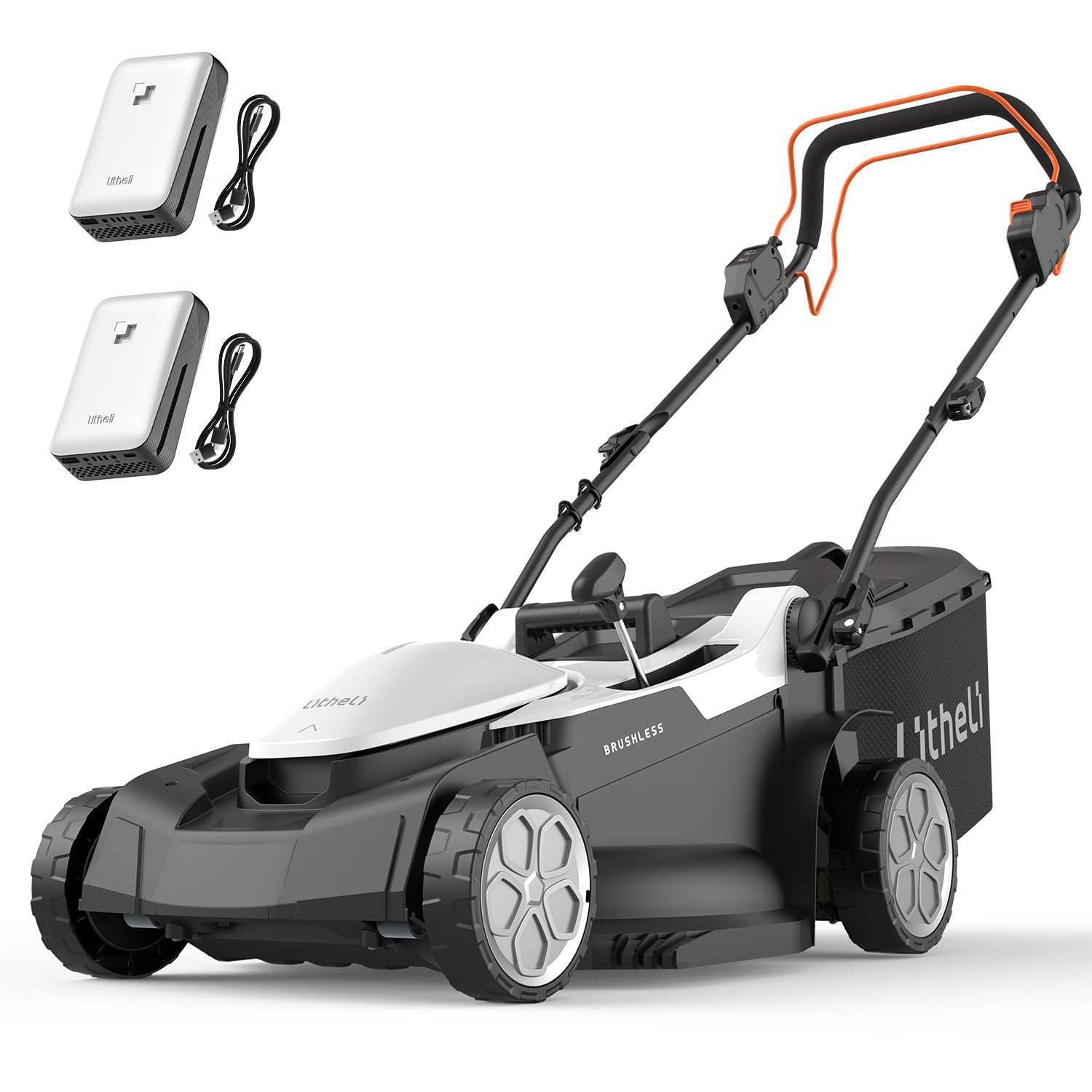 2025 Cortacésped autopropulsado inalámbrico U20 43 cm brushless | Incluye 2 baterías de 4,0 Ah | Corte fácil hasta 500 m²