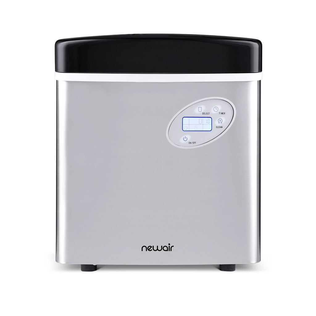 2025 Máquina de Hielo de Encimera Newair® – Cubos de Hielo en Forma de Bala, Rojo
