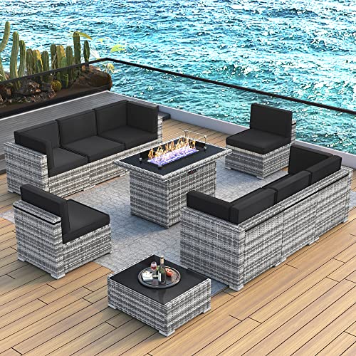 LayinSun Mobiliario de Exterior Seccional para Conversación