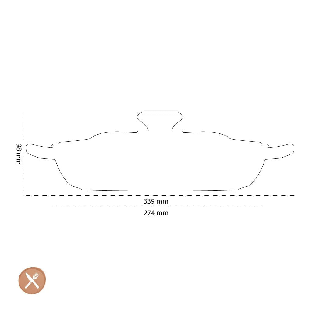 2025 Le Creuset - Cocotte Campagnard Signature Blossom 26 cm
