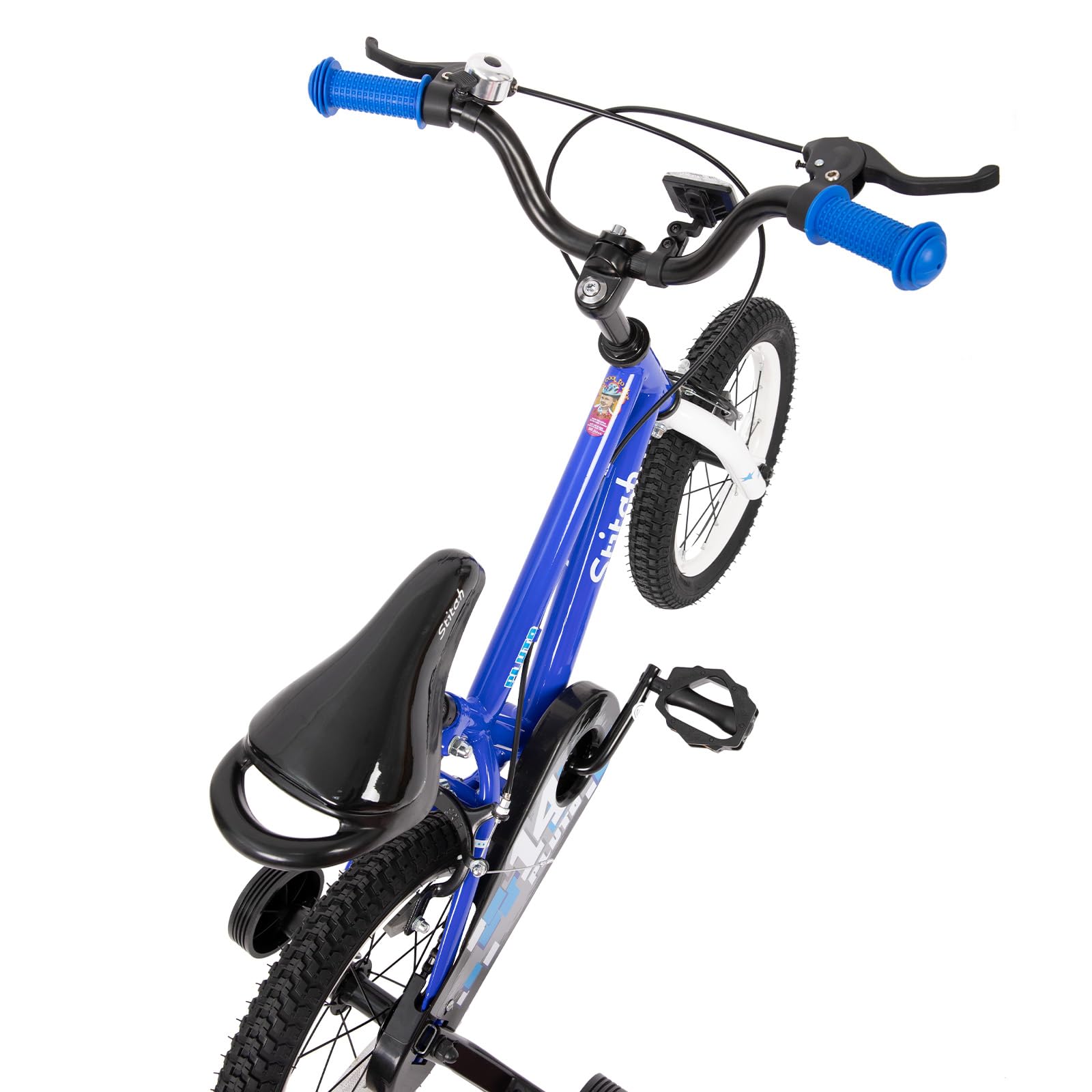 JOYSTAR Bicicleta de Entrenamiento con Ruedas Laterales Estilo Freestyle