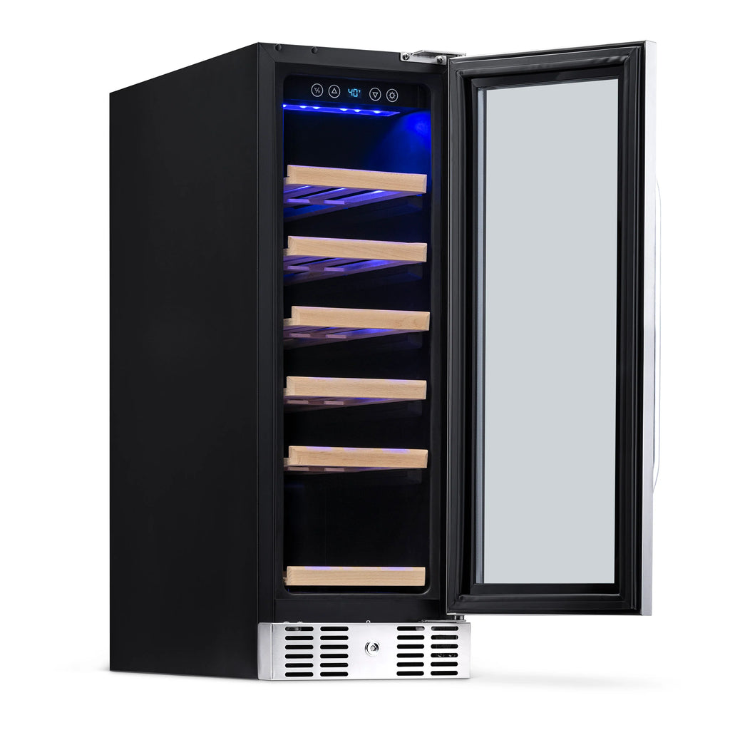 2025 Refrigerador de Vinos Empotrable Newair – Acero Inoxidable