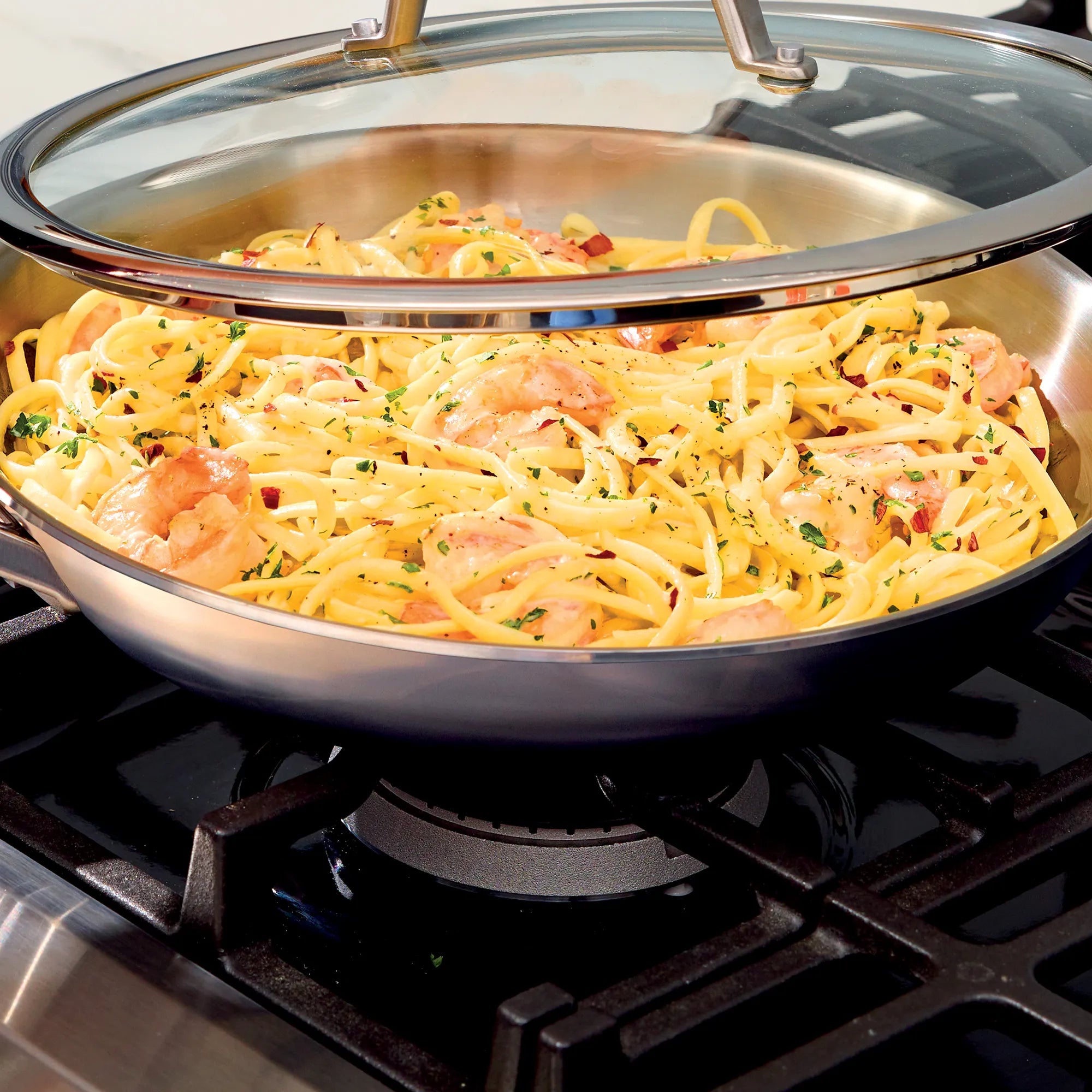 2025 Ninja EverClad™ - Set de cocina profesional de acero inoxidable (7 piezas)