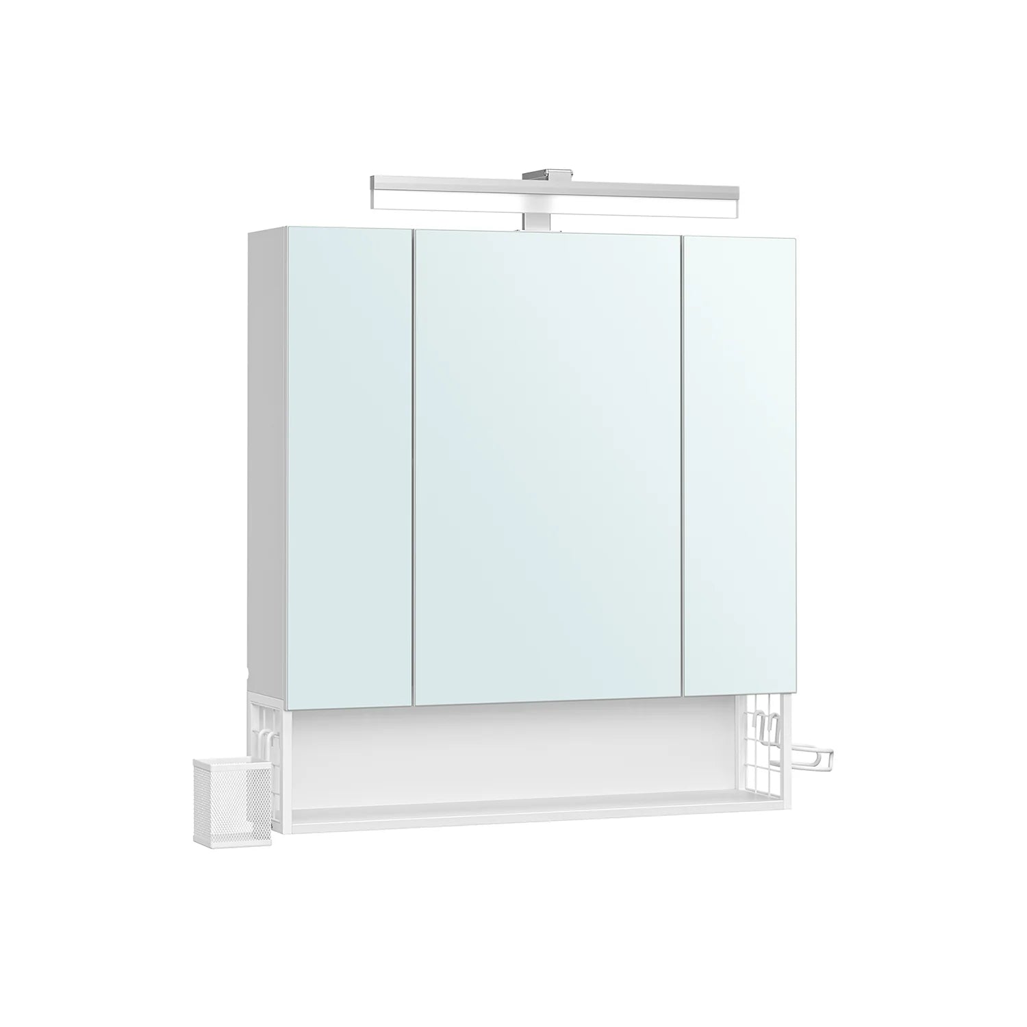 Armario de Baño con Espejo 3 Puertas