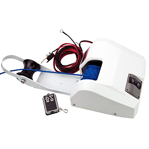 Molinete Eléctrico para Agua Salada con Control Inalámbrico