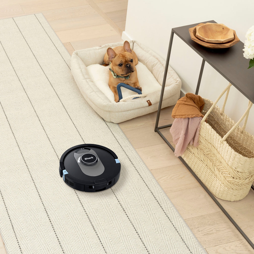 2025 Shark – Aspiradora Robot AI Ultra con Matrix Clean, Mapeo del Hogar, Base Auto-vaciable sin Bolsa HEPA, Conectividad WiFi – Negra