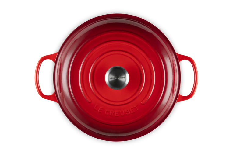 2025 Le Creuset - Cocotte Campagnard Kirschrot de 30 cm y 3,5 l